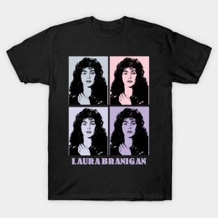 Laura Branigan 1980s Pop Art T-Shirt